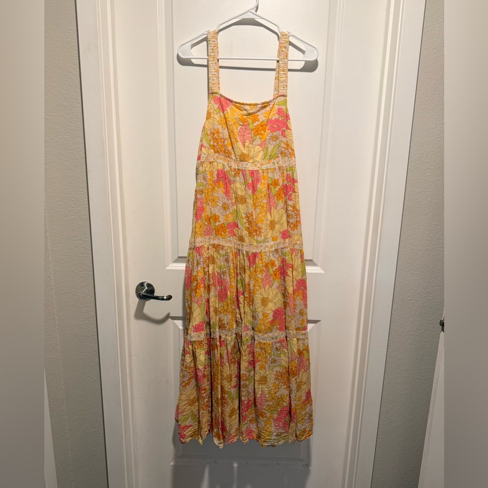 American Eagle Outfitters Floral Dress - Pink and Yellow